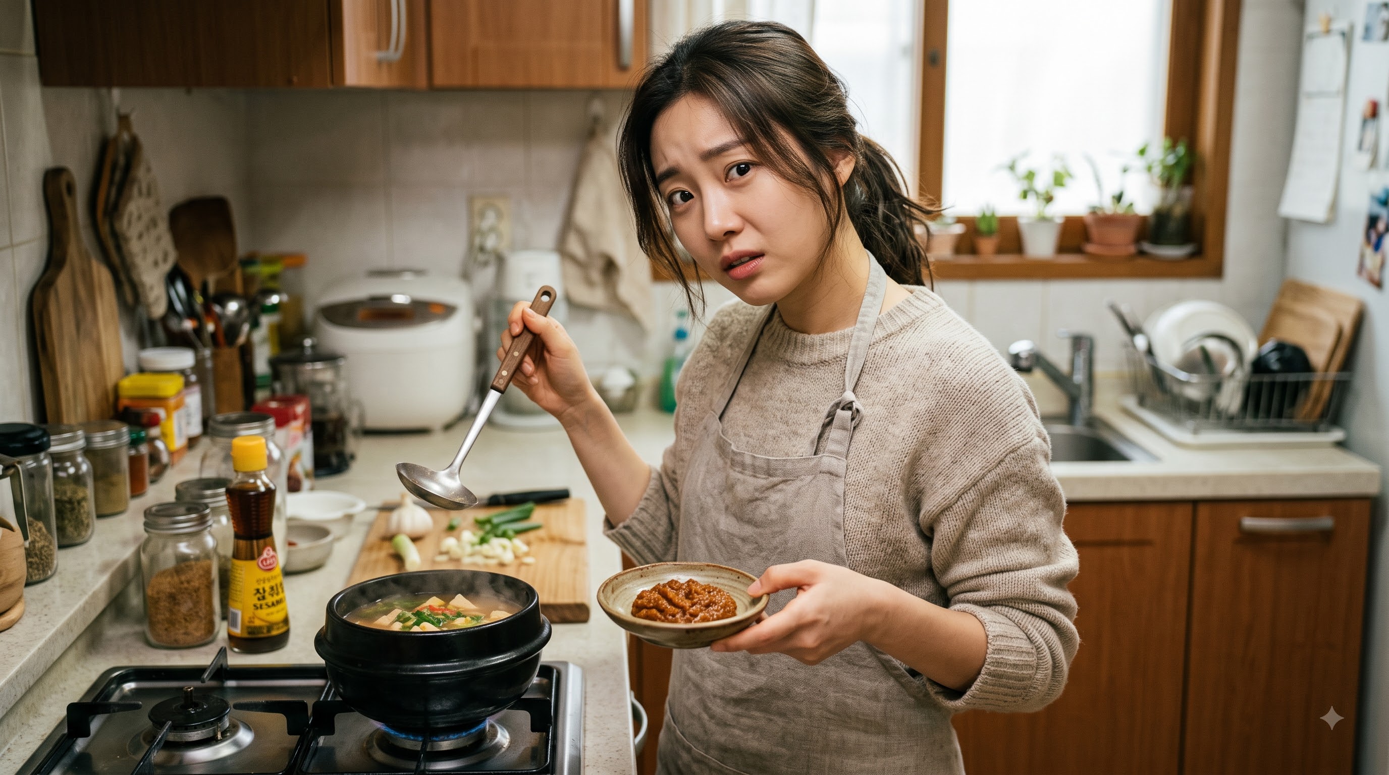 맹물 같던 국물 살려낸 된장찌개 레시피의 반전